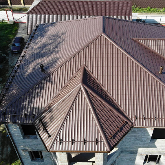 Монтаж сложной крыши и кровли в Мамоново и Калининградской области